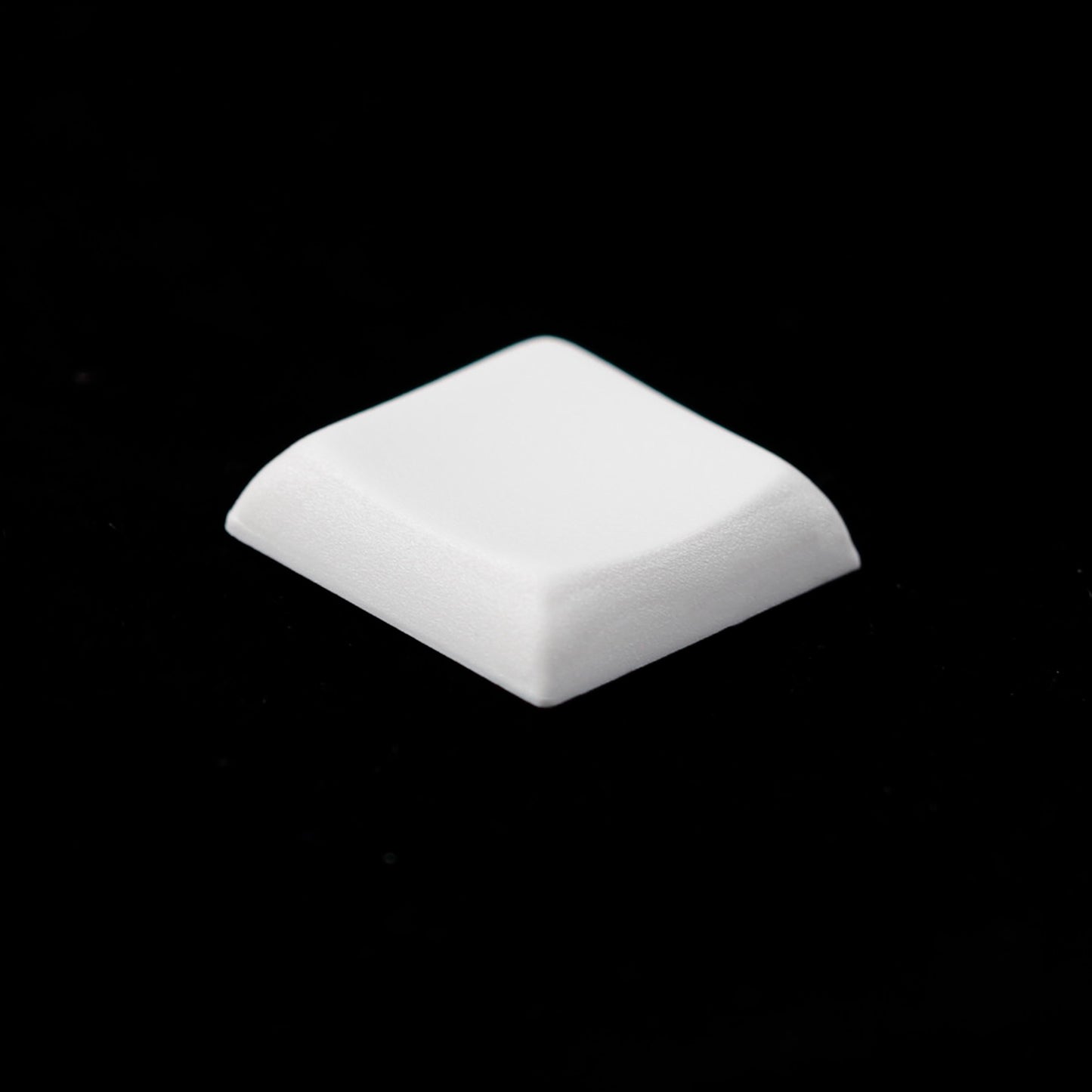 YMDK Square Round 1u Low Profile Blank Black White Keycaps PBT Material DIY for Kailh Choc 1350/1353 Switch Mechanical Keyboard