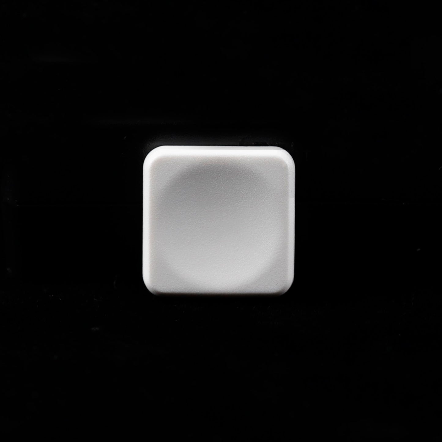 YMDK Square Round 1u Low Profile Blank Black White Keycaps PBT Material DIY for Kailh Choc 1350/1353 Switch Mechanical Keyboard