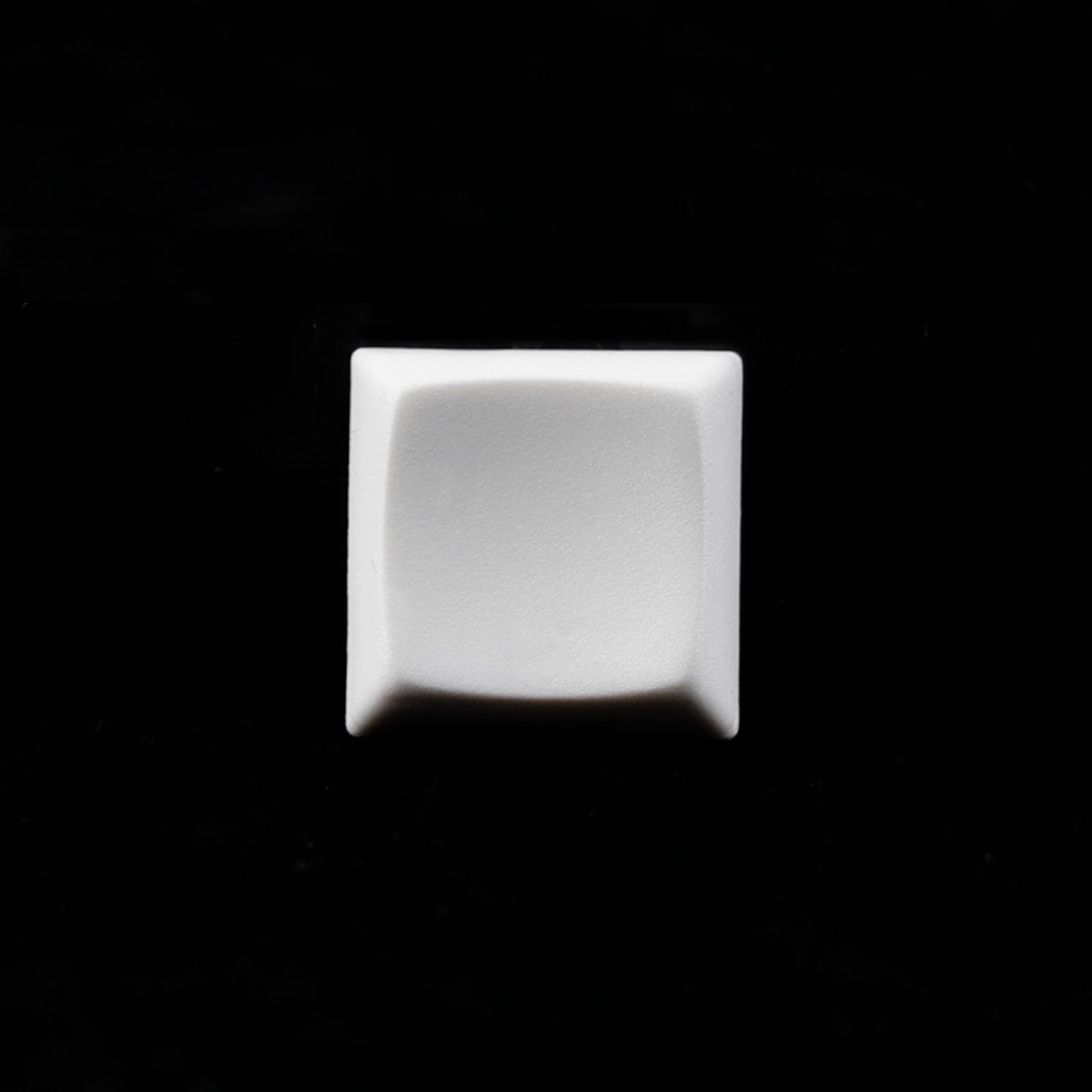 YMDK Square Round 1u Low Profile Blank Black White Keycaps PBT Material DIY for Kailh Choc 1350/1353 Switch Mechanical Keyboard