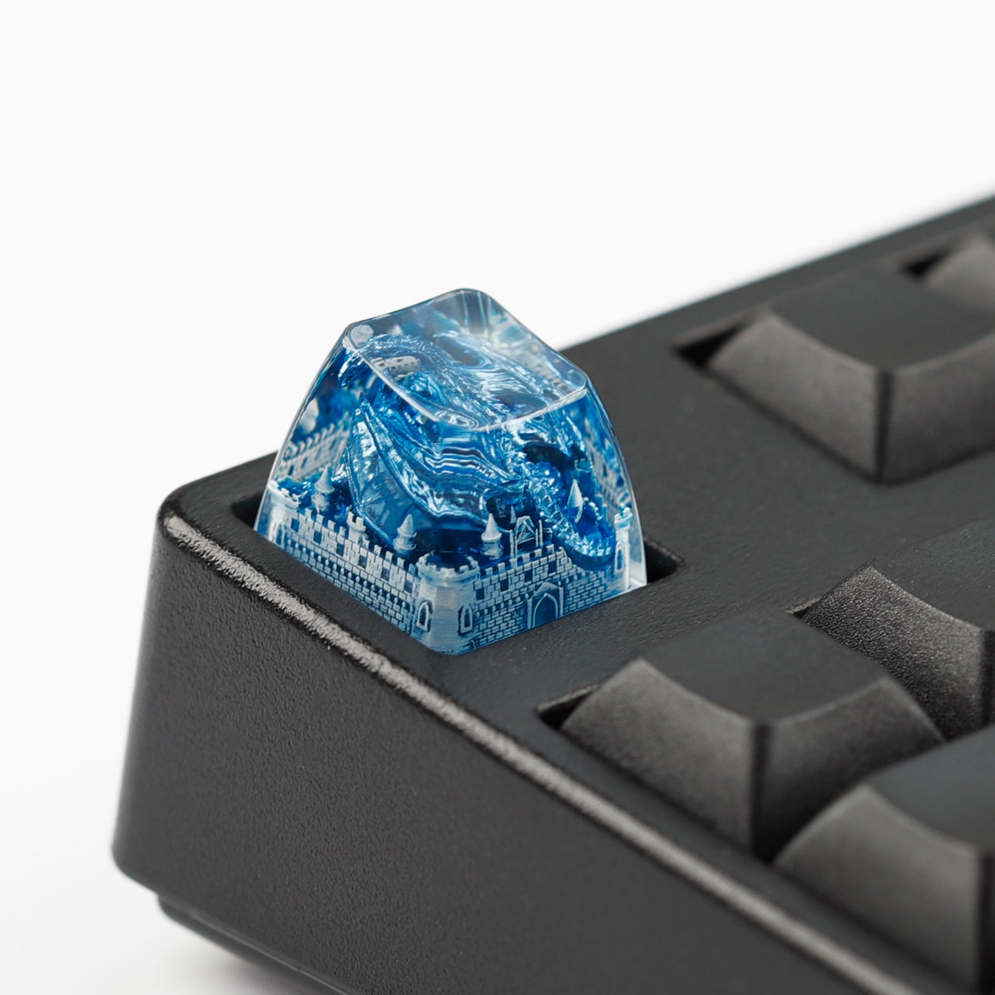 YMDK Dinosaur Resin Personalized Keycaps 1u R4 Novel Cool Key Caps for MX Mechanical Keyboards