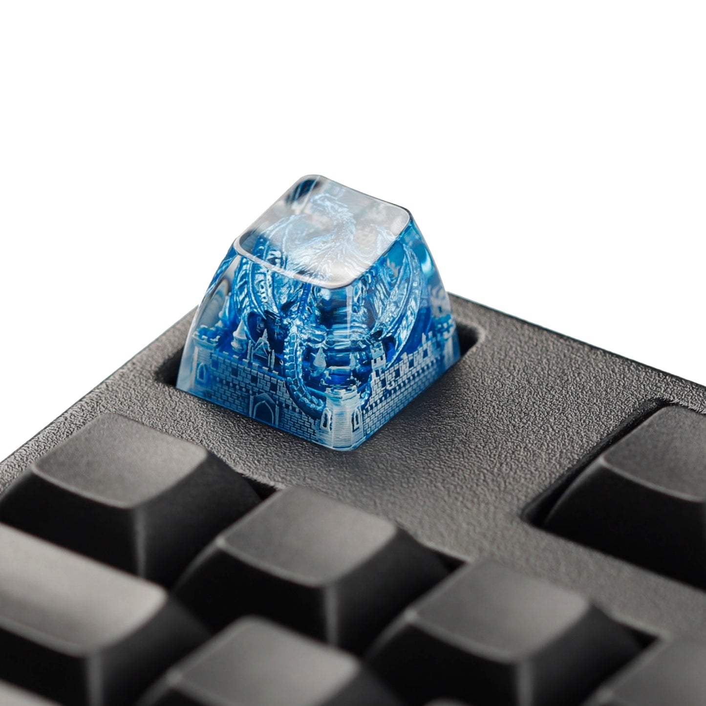 YMDK Dinosaur Resin Personalized Keycaps 1u R4 Novel Cool Key Caps for MX Mechanical Keyboards