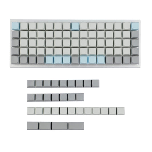 YMDK XDA DSA Blank Colorful PBT Customized Keycaps for Ortholinear Layout MX Keyboard XD75 ID75  Split 36 Corne Split 46 Planck Preonic Niu40