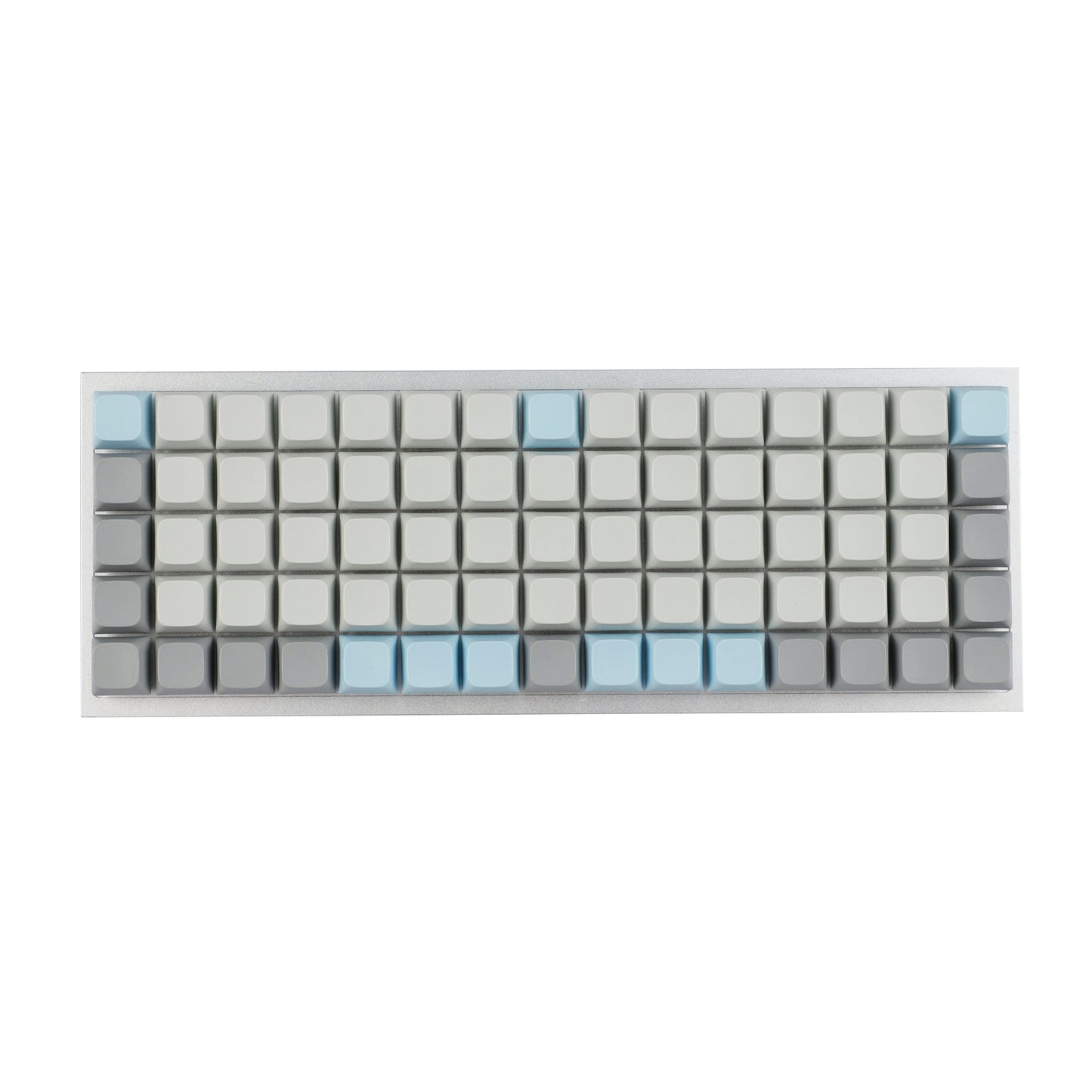 YMDK XDA DSA Blank Colorful PBT Customized Keycaps for Ortholinear Layout MX Keyboard XD75 ID75  Split 36 Corne Split 46 Planck Preonic Niu40