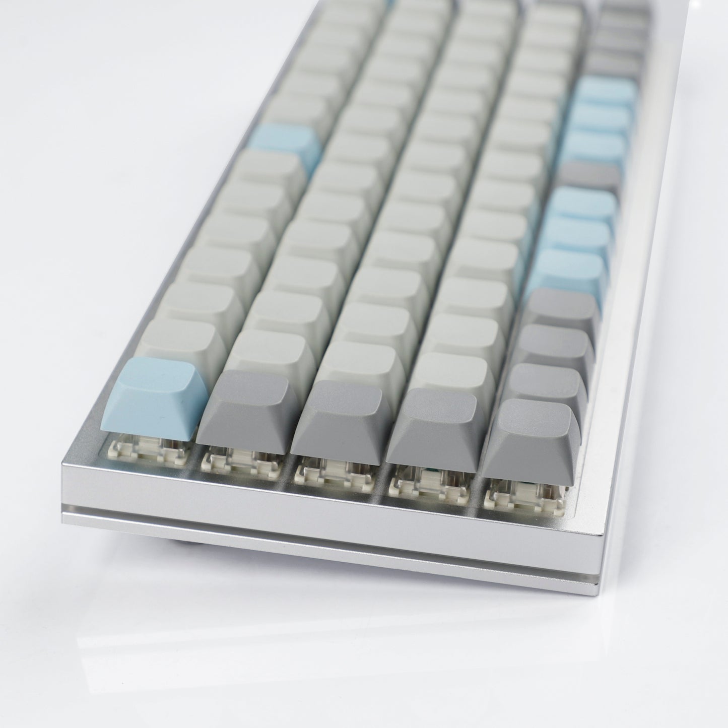 YMDK XDA DSA Blank Colorful PBT Customized Keycaps for Ortholinear Layout MX Keyboard XD75 ID75  Split 36 Corne Split 46 Planck Preonic Niu40