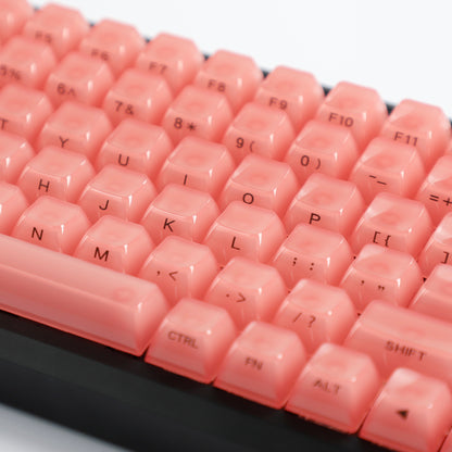 YMDK 119 Keys Jellyfish Keycaps Side Print Shine Through MDA Profile PC Material Custom Keycap for MX Mechanical Keyboards