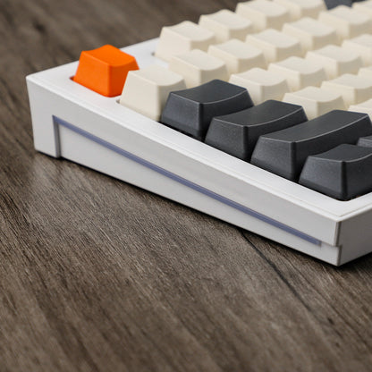 YMDK 132 keys Carbon Theme OEM ProfileThick PBT ANSI ISO Blank Keycaps