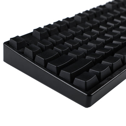 YMDK 127 Black Blank Keycaps(OEM Profile PBT 1.5mm/108 TKL 60% 96 75% 65% NCR-80 HHKB using)