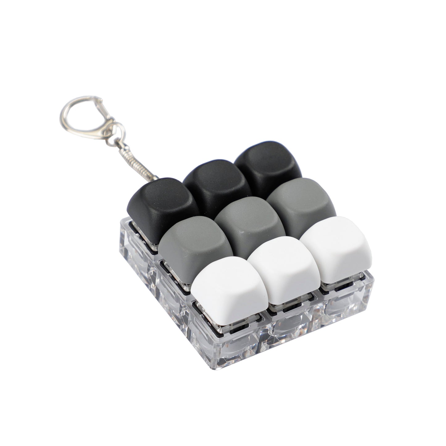 9 Keys Switches Tester(Cherry Gateron Green Clear White Gray Clear Zealio Purple Kailh Box Navy Jade  Switches)