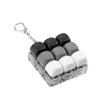 9 Keys Switches Tester(Cherry Gateron Green Clear White Gray Clear Zealio Purple Kailh Box Navy Jade  Switches)