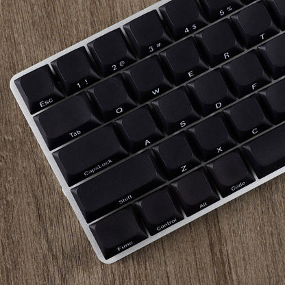 YMDK Ultra-slim Low profile keycap Side Print MX Series PBT Keycap for 61/64/75/87/96 ultra-slim keyboard