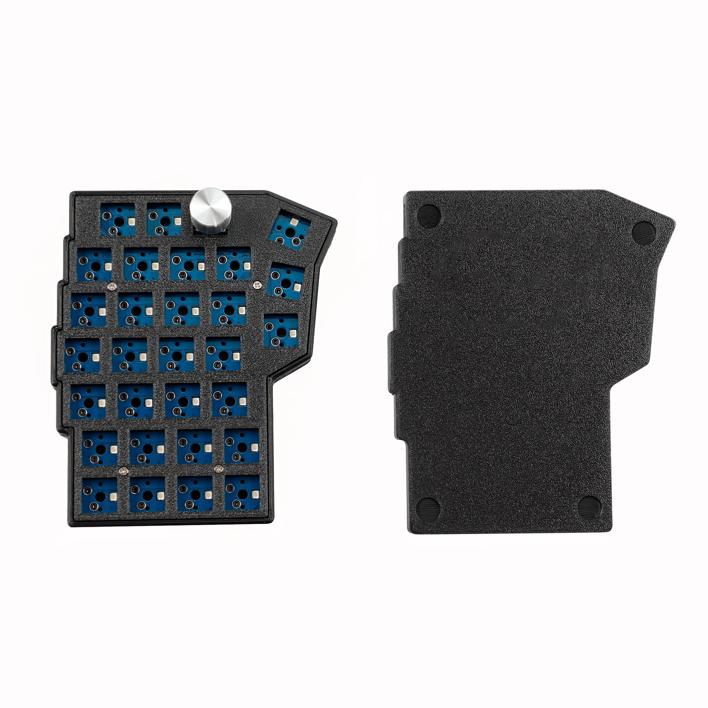 BORNE Knobs Corne4×6 Layout 58 Keys Ergonomic Wired Hot-swap Split MX Mechanical Keyboard South RGB QMK VIAL Programmable