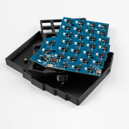 BORNE Knobs Corne4×6 Layout 58 Keys Ergonomic Wired Hot-swap Split MX Mechanical Keyboard South RGB QMK VIAL Programmable