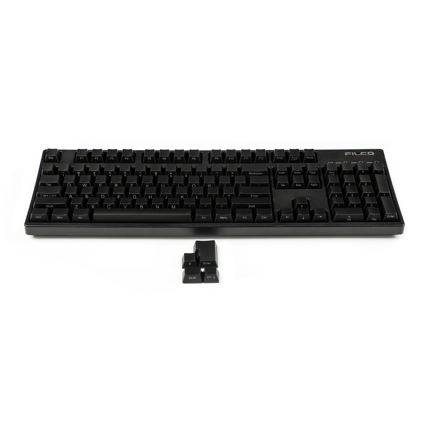 YMDK Black Side-lit 108 Keycaps(ABS OEM Profile1.5mm Thickness/108 TKL 61 Using)