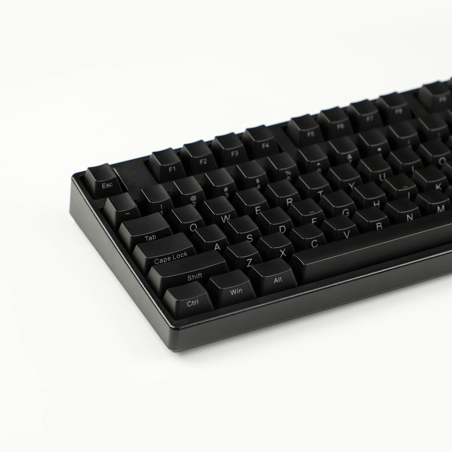 YMDK Black Side-lit 108 Keycaps(ABS OEM Profile1.5mm Thickness/108 TKL 61 Using)