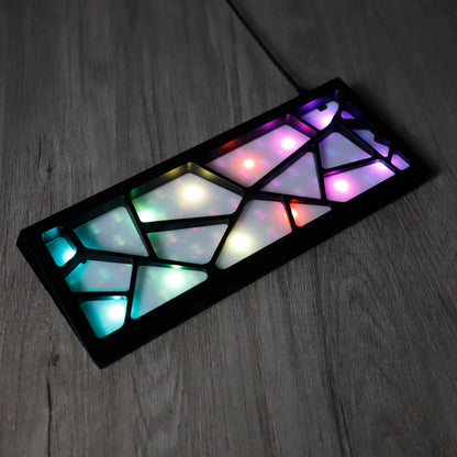 YMDK 60% Hollow60 Aluminum Case(Poker2 Pok3r Faceu60 YD60MQ GK61 GK64 DK64 YMD62 Supported)