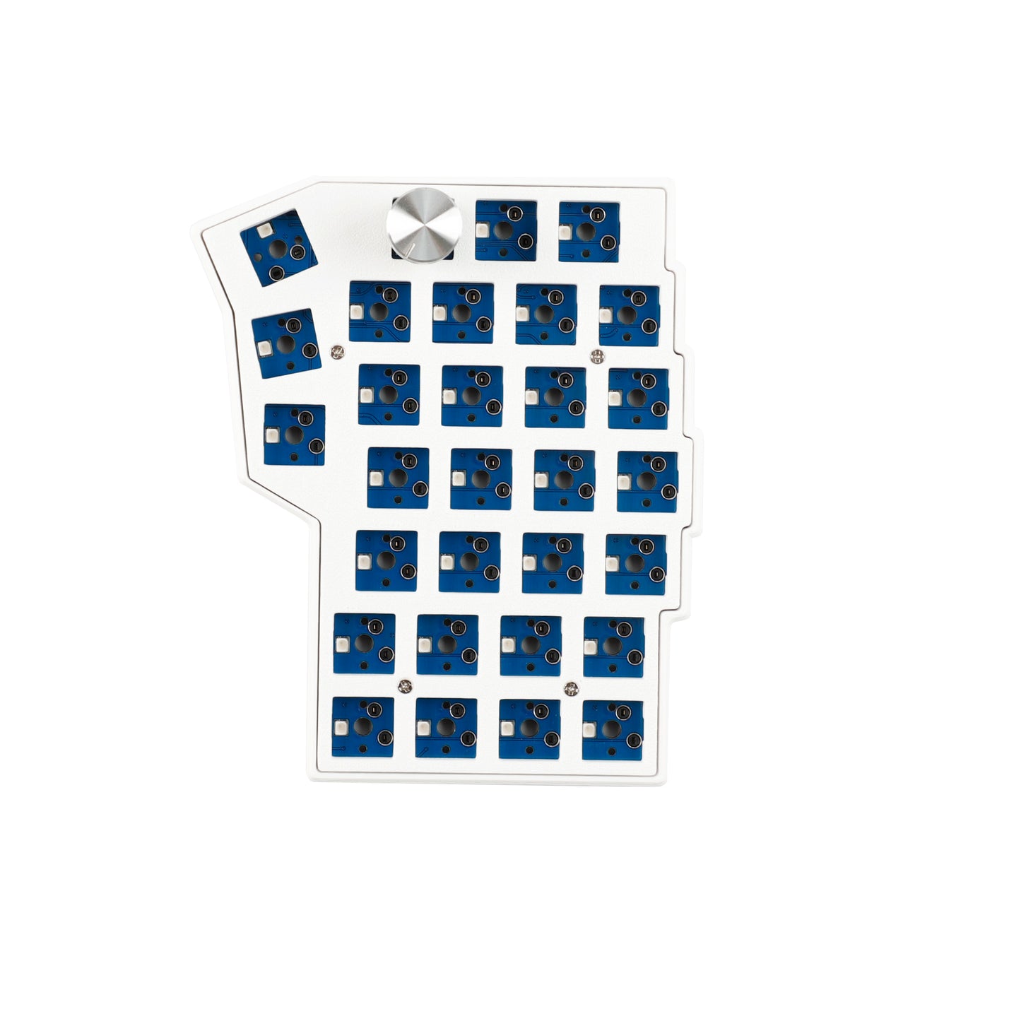 BORNE Knobs Corne4×6 Layout 58 Keys Ergonomic Wired Hot-swap Split MX Mechanical Keyboard South RGB QMK VIAL Programmable