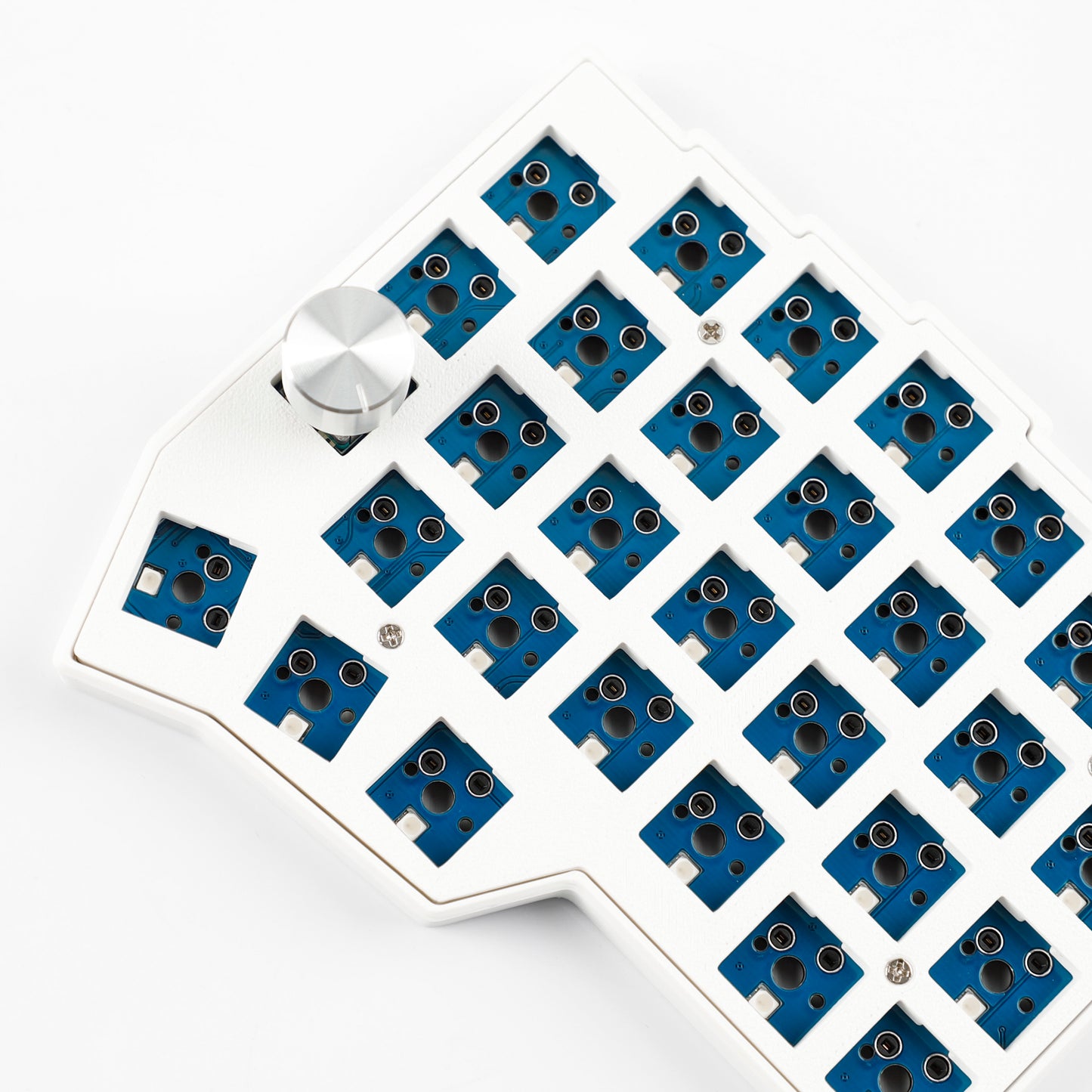 BORNE Knobs Corne4×6 Layout 58 Keys Ergonomic Wired Hot-swap Split MX Mechanical Keyboard South RGB QMK VIAL Programmable