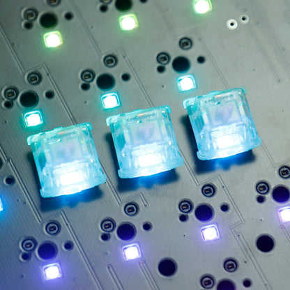 Cherry MX RGB Ergo Clear SMD Switches(3 Pin Tactile Lubed/MX1A-H1NN)