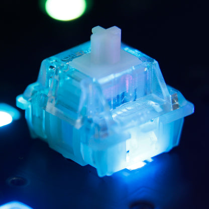 Cherry MX RGB Ergo Clear SMD Switches(3 Pin Tactile Lubed/MX1A-H1NN)