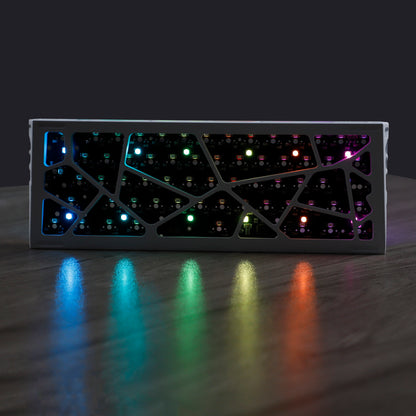YMDK 60% Hollow60 Aluminum Case(Poker2 Pok3r Faceu60 YD60MQ GK61 GK64 DK64 YMD62 Supported)