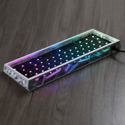 YMDK 60% Hollow60 Aluminum Case(Poker2 Pok3r Faceu60 YD60MQ GK61 GK64 DK64 YMD62 Supported)