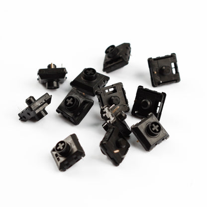 Kailh Low Profile 3 Pin 1353 Switches Wind and Rain Series All POM Mechanical Keyboard White Rain Black Cloud Hide Mountain