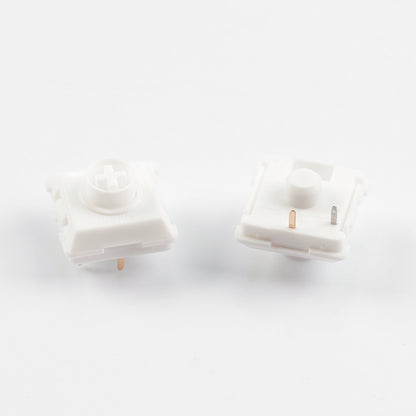 Kailh Low Profile 3 Pin 1353 Switches Wind and Rain Series All POM Mechanical Keyboard White Rain Black Cloud Hide Mountain