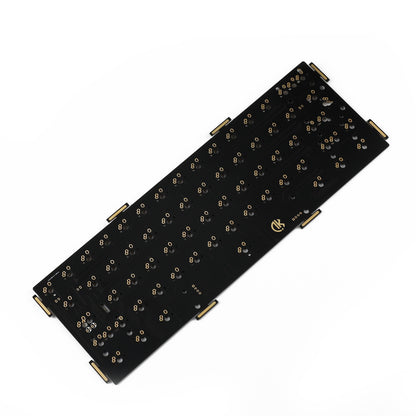 YMDK M0110 D0110 Retro Soldering PCB Gasket Mechanical Keyboard Kit （Support VIA VIAL Type C Detachable PCB Plastic Case FR4 Plate）