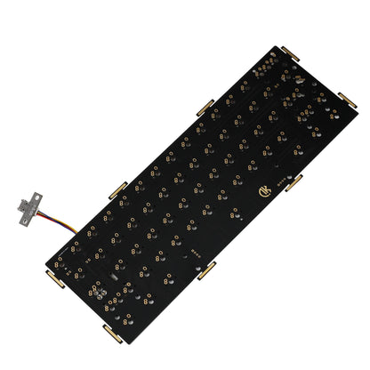 M0110 D0110 Retro Soldering PCB Gasket Mechanical Keyboard Kit （Support VIA VIAL Type C Detachable PCB Plastic Case FR4 Plate）