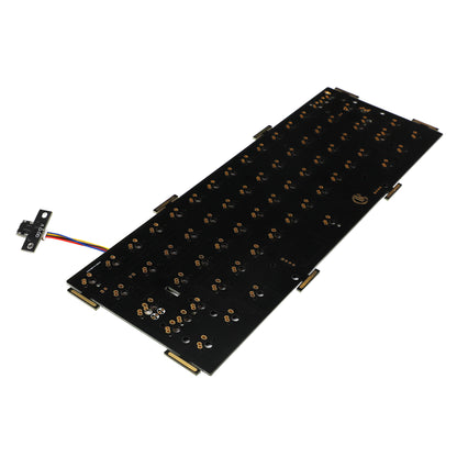 M0110 D0110 Retro Soldering PCB Gasket Mechanical Keyboard Kit （Support VIA VIAL Type C Detachable PCB Plastic Case FR4 Plate）