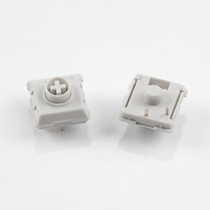 Kailh Low Profile 3 Pin 1353 Switches Wind and Rain Series All POM Mechanical Keyboard White Rain Black Cloud Hide Mountain