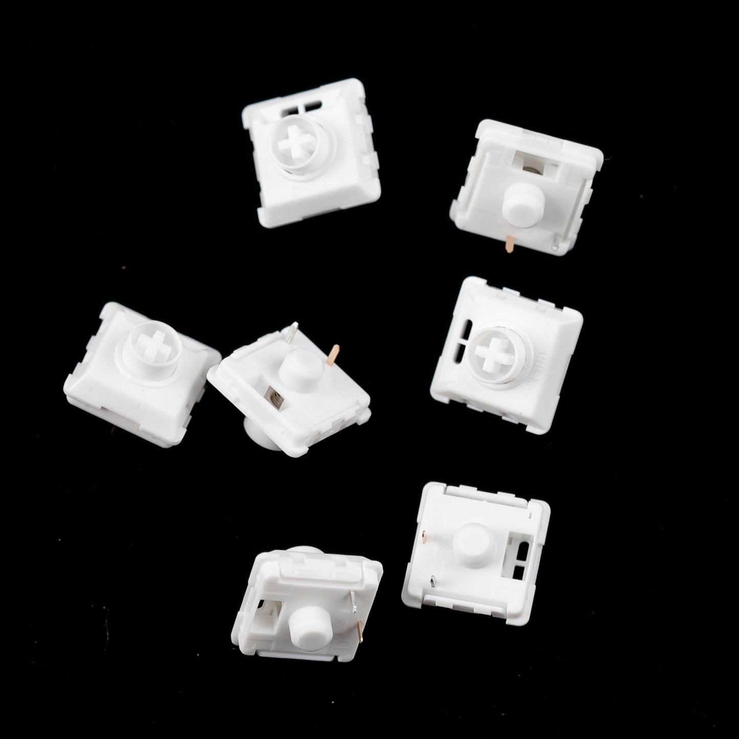 Kailh Low Profile 3 Pin 1353 Switches Wind and Rain Series All POM Mechanical Keyboard White Rain Black Cloud Hide Mountain