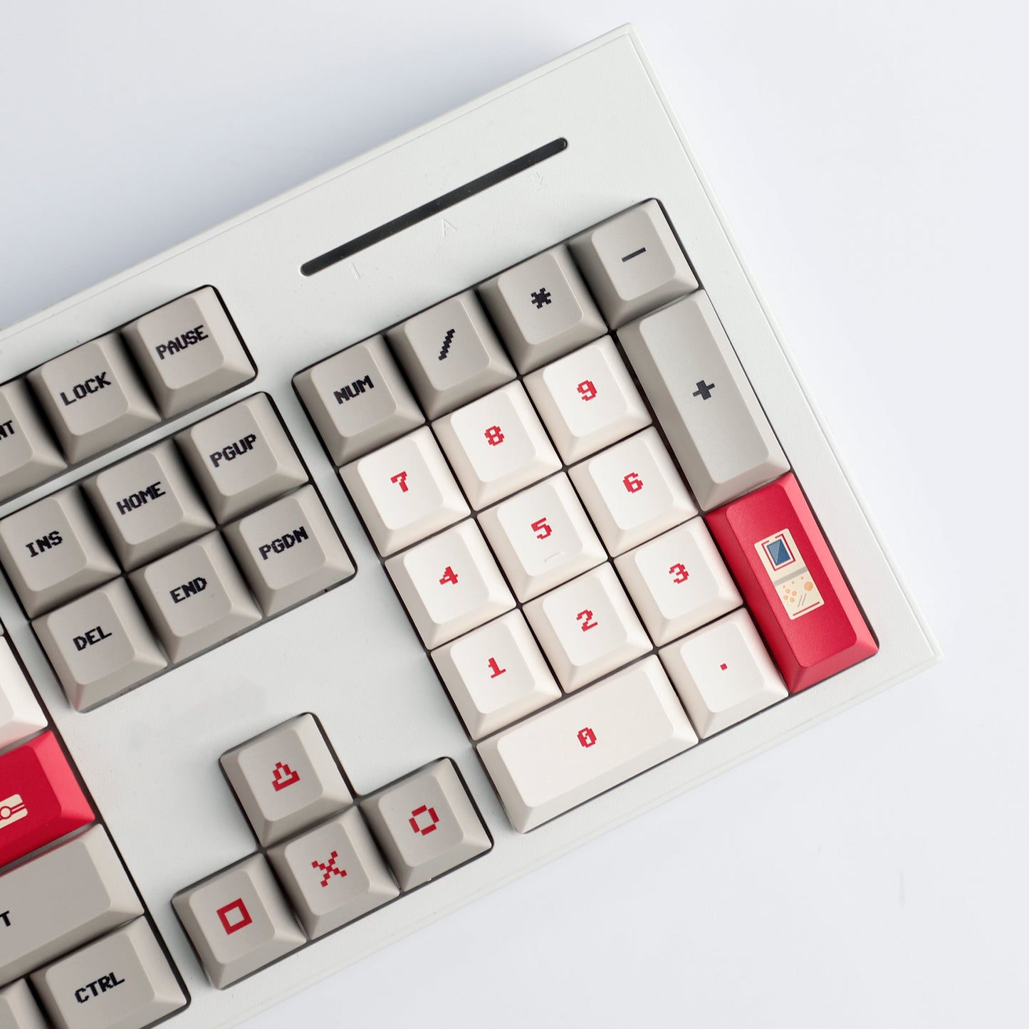 153 Gameboy Retro Keycaps(Dye Sub Cherry Profile/TKL GK61 96 GMMK Using)