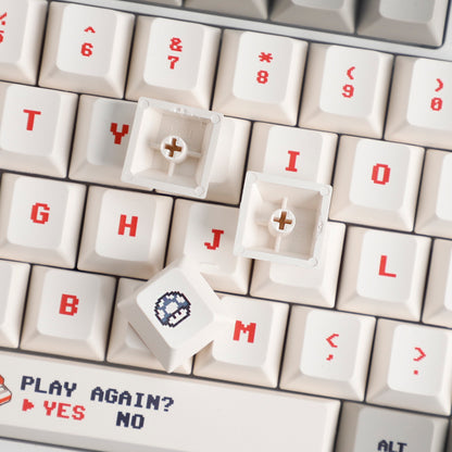 153 Gameboy Retro Keycaps(Dye Sub Cherry Profile/TKL GK61 96 GMMK Using)