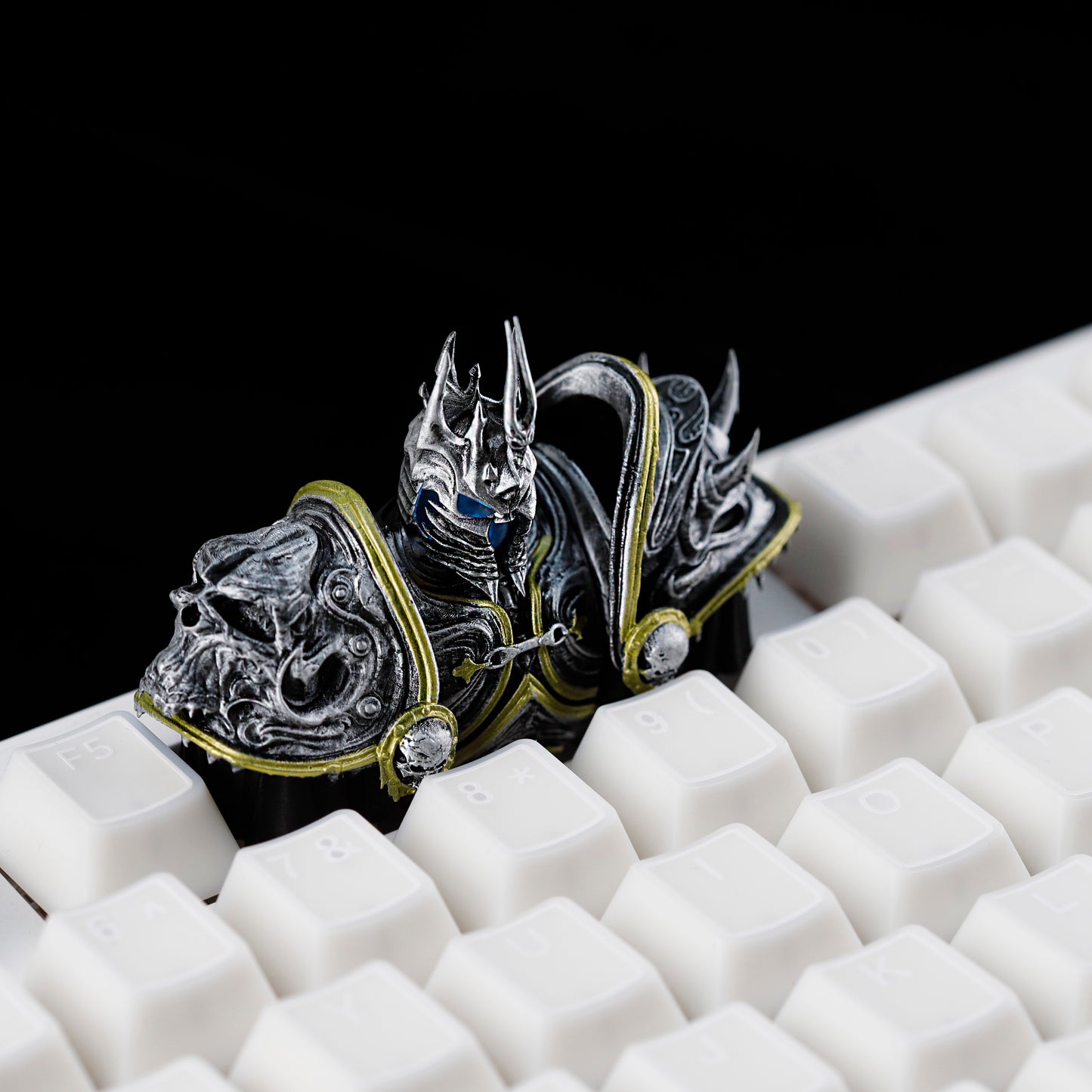 YMDK World of Warcraft Theme Personalized Keycaps Illuminated Keycap Deathwing Lich King Custom Key Caps for MX Mechanical Keyboards