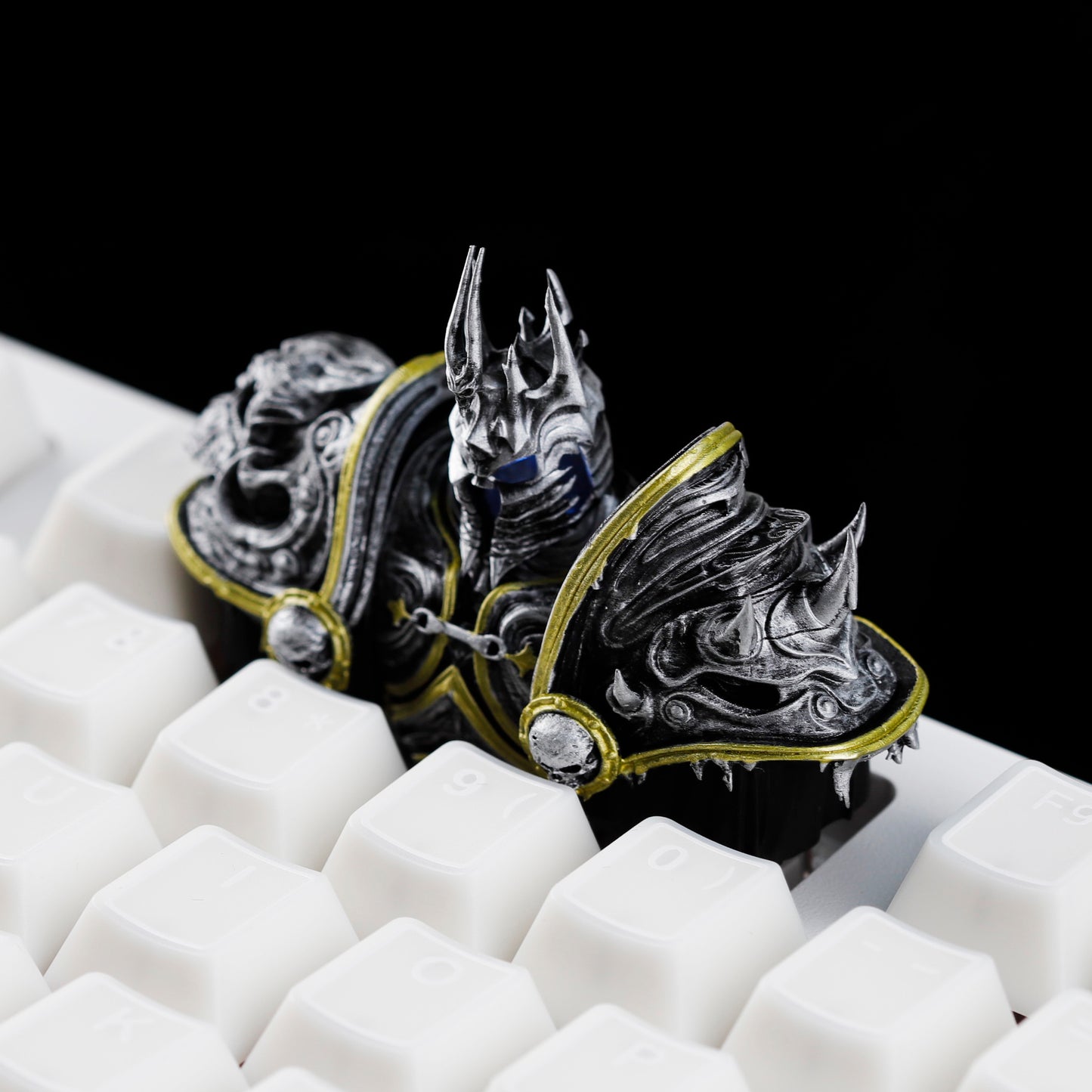 YMDK World of Warcraft Theme Personalized Keycaps Illuminated Keycap Deathwing Lich King Custom Key Caps for MX Mechanical Keyboards