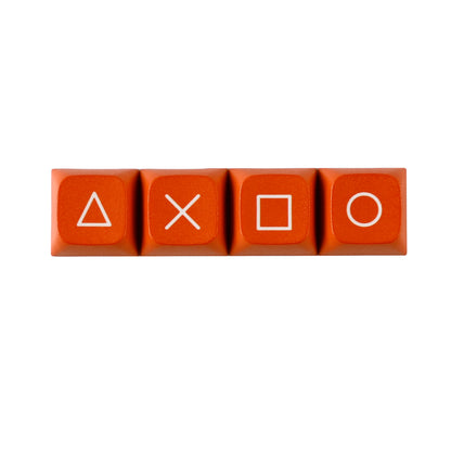 YMDK Gameboy Theme Keycap ZDA Profile Arrow Keys PBT Dye Sublimation Key Cap Keycaps Up and Down Left and Right for MX Mechanical Keyboard