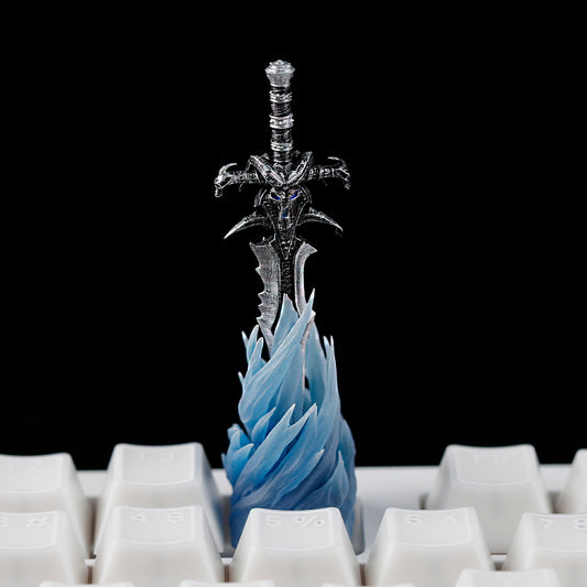 YMDK Frostmourne Personalized Keycaps Game Theme Creative Cool for MX Mechanical Keyboard