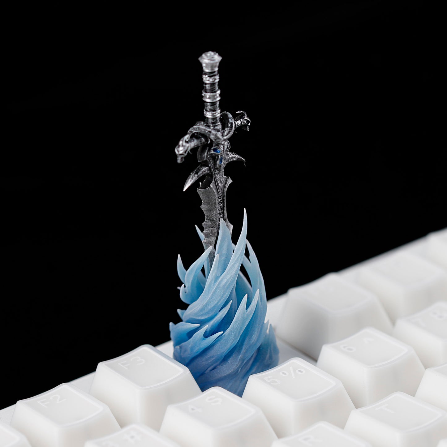 YMDK Frostmourne Personalized Keycaps Game Theme Creative Cool for MX Mechanical Keyboard