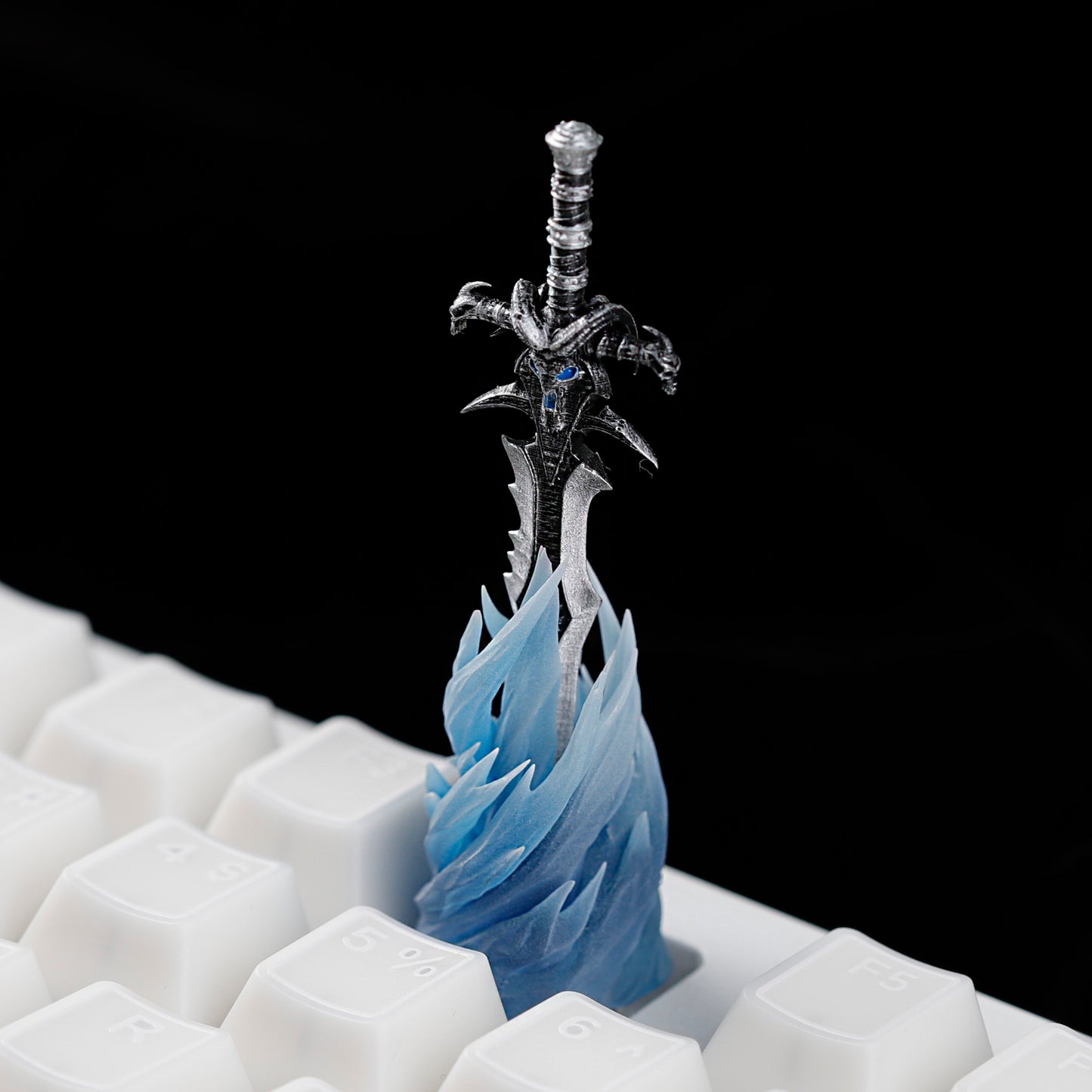 YMDK Frostmourne Personalized Keycaps Game Theme Creative Cool for MX Mechanical Keyboard