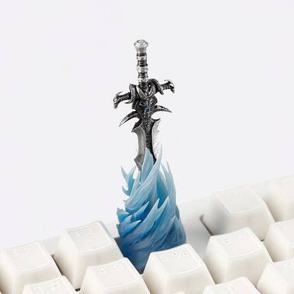 YMDK Frostmourne Personalized Keycaps Game Theme Creative Cool for MX Mechanical Keyboard