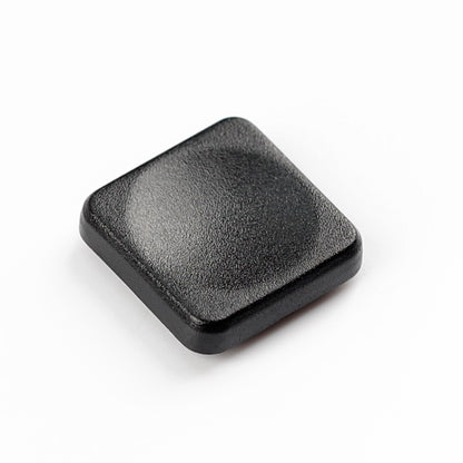YMDK Square Round 1u Low Profile Blank Black White Keycaps PBT Material DIY for Kailh Choc 1350/1353 Switch Mechanical Keyboard