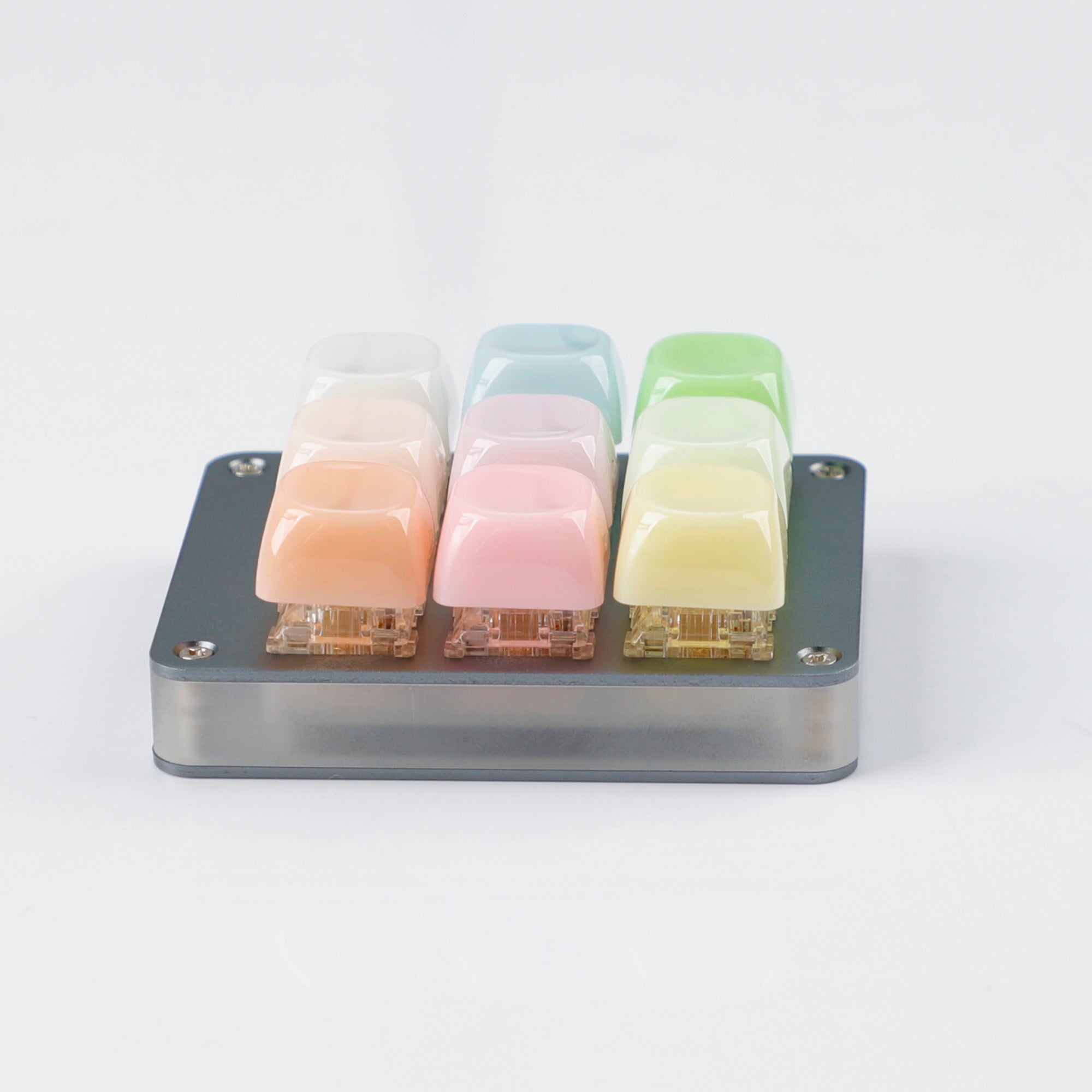 YMD-9 Aluminum And Acrylic Numpad (QMK VIA RGB Hotswap Supported