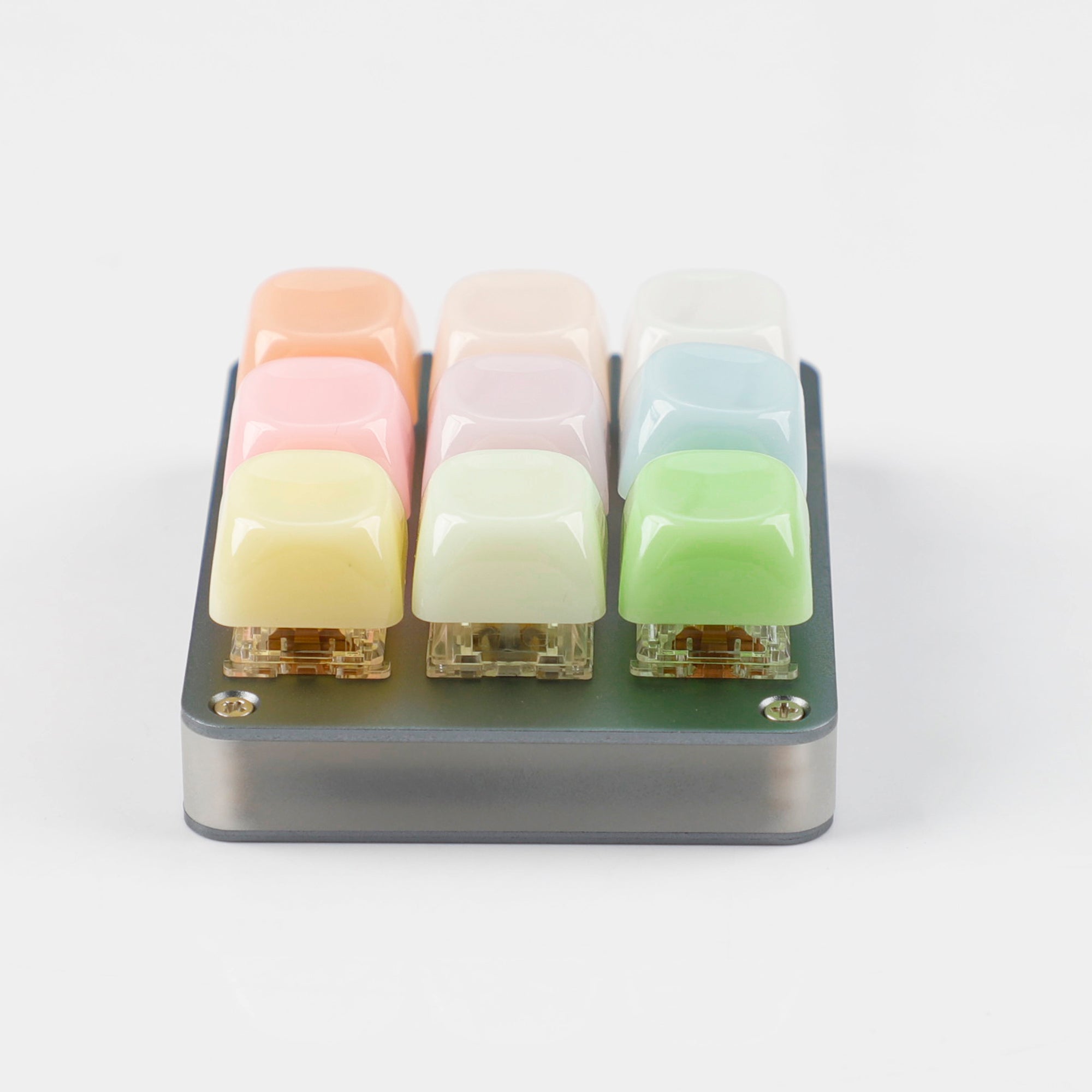 YMD-9 Aluminum And Acrylic Numpad (QMK VIA RGB Hotswap Supported