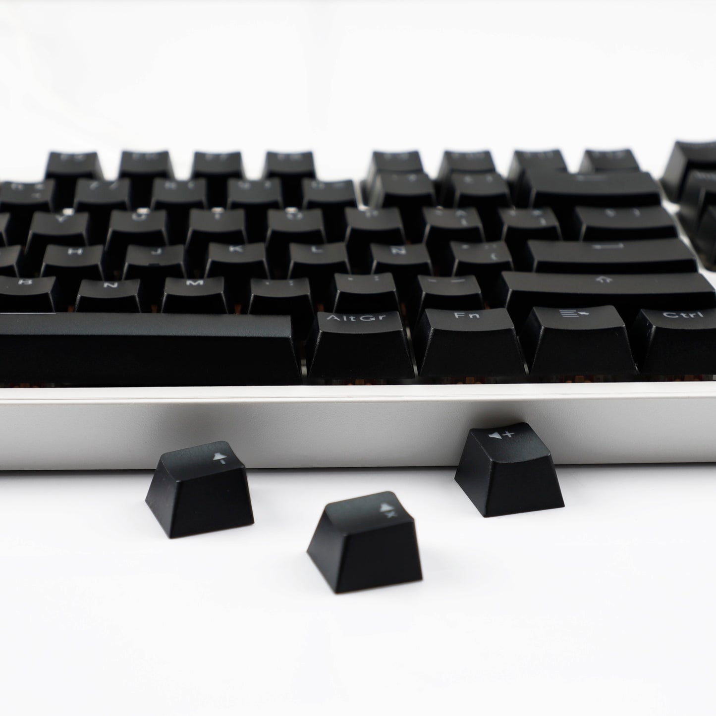 YMDK Minimalist Solid Color Backlit Spain Full Set 132 Key Double Shot OEM Profile for 68/75/87/98/104/108 MX Mechanical Keyboard