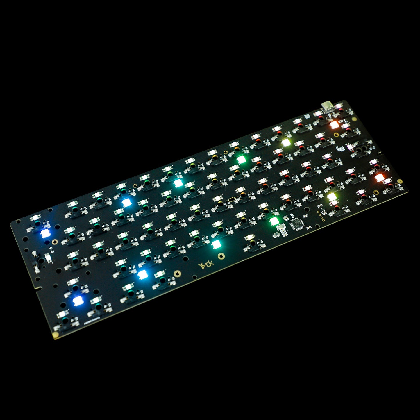 YMD62 ISO RGB Hot swap PCB (Fully Programmable Support VIA VIAL)