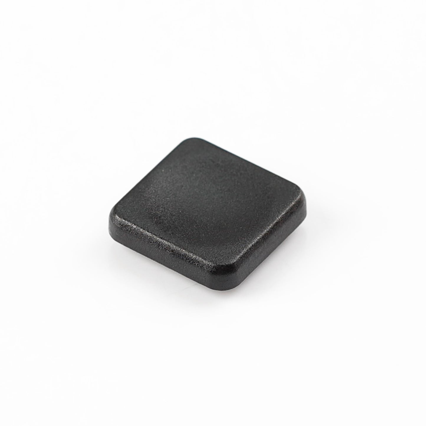 YMDK Square Round 1u Low Profile Blank Black White Keycaps PBT Material DIY for Kailh Choc 1350 Switch Mechanical Keyboard