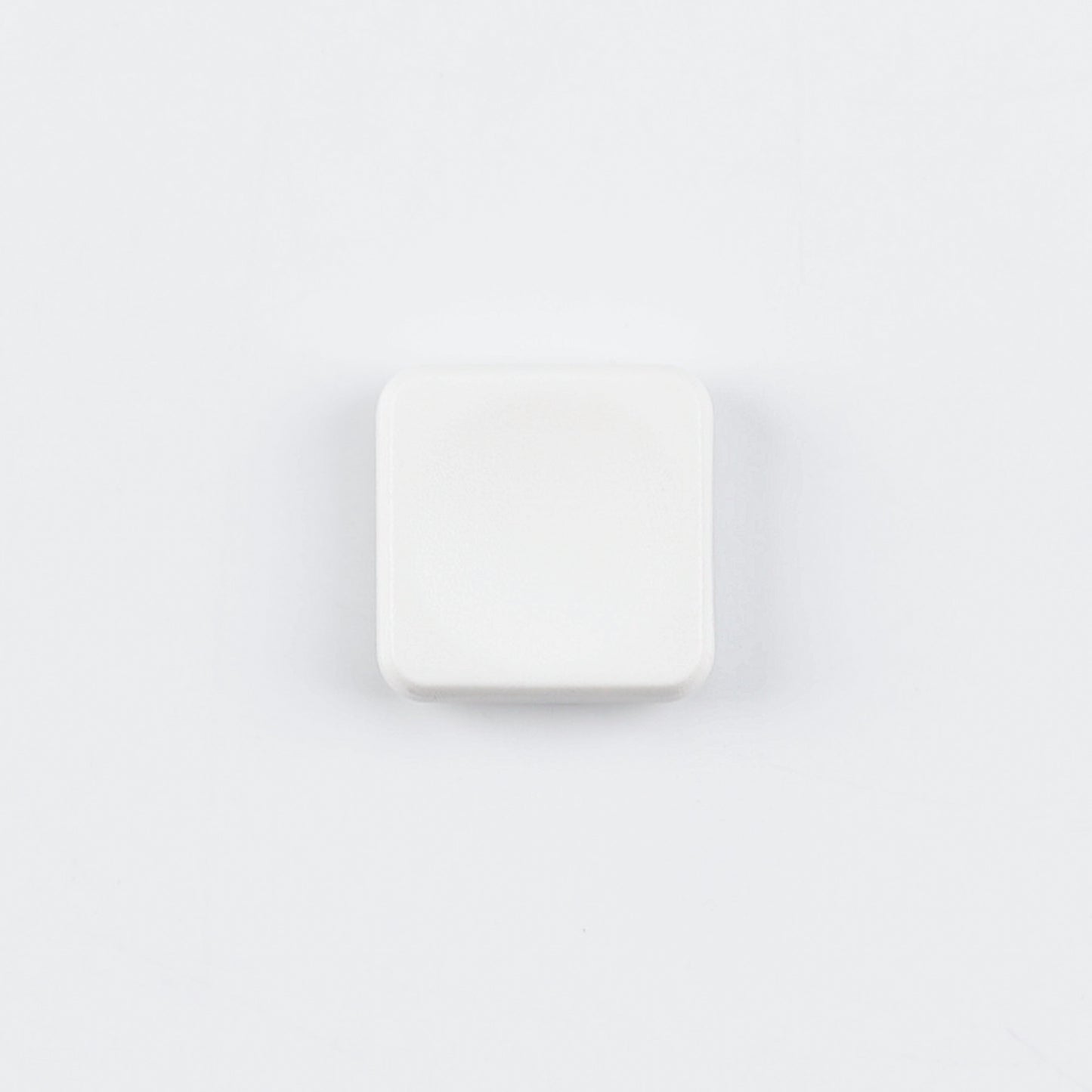 YMDK Square Round 1u Low Profile Blank Black White Keycaps PBT Material DIY for Kailh Choc 1350 Switch Mechanical Keyboard