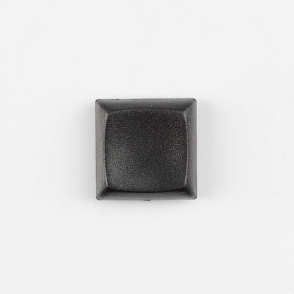 YMDK Square Round 1u Low Profile Blank Black White Keycaps PBT Material DIY for Kailh Choc 1350 Switch Mechanical Keyboard