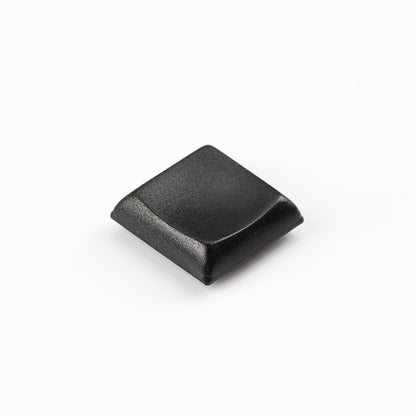 YMDK Square Round 1u Low Profile Blank Black White Keycaps PBT Material DIY for Kailh Choc 1350 Switch Mechanical Keyboard
